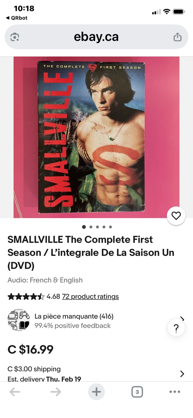 Smallville Complete First and Second Season DVD Box Sets - photo 3