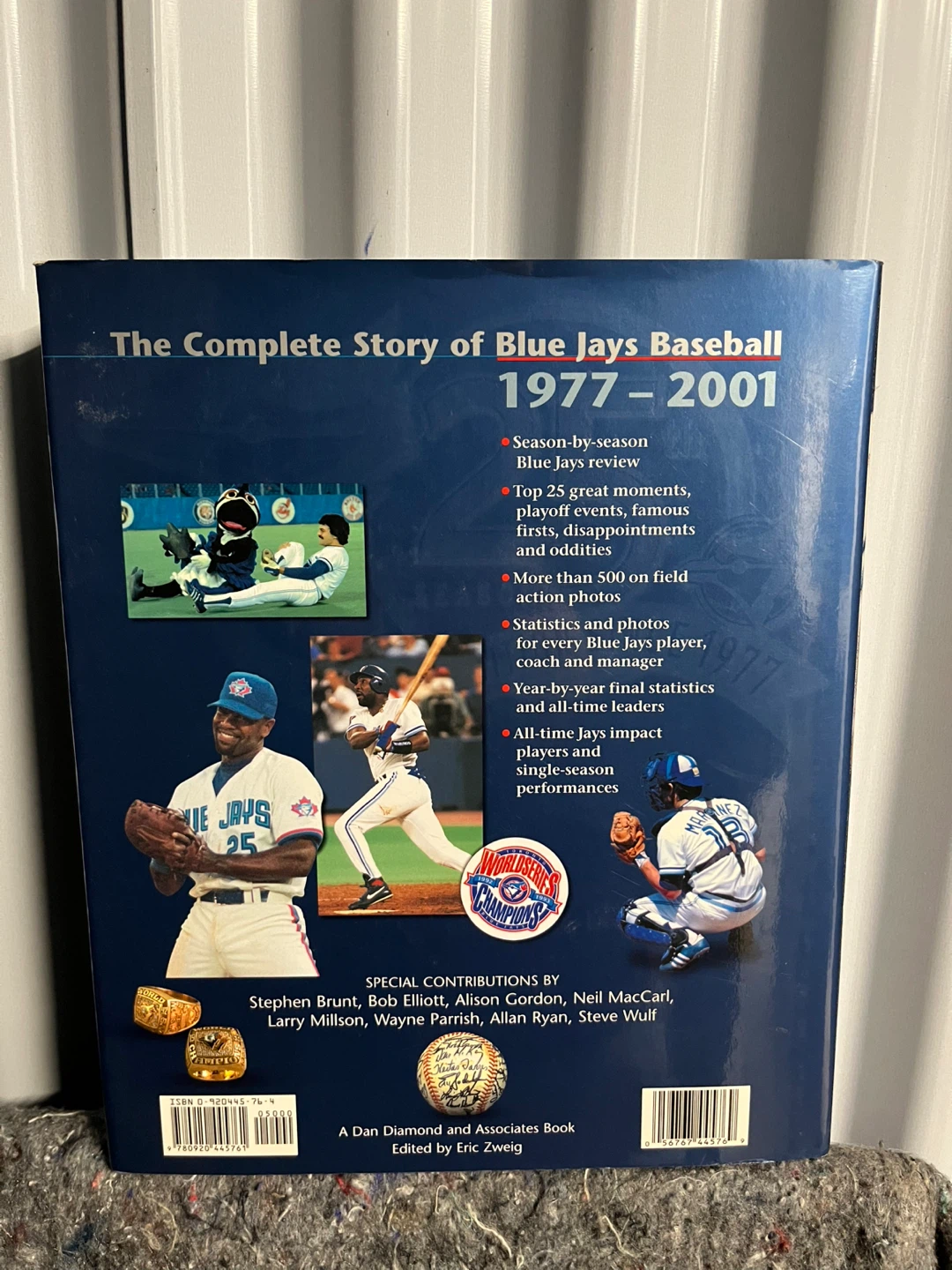 Toronto Blue Jays 25th Anniversary Commemorative Book - photo 2
