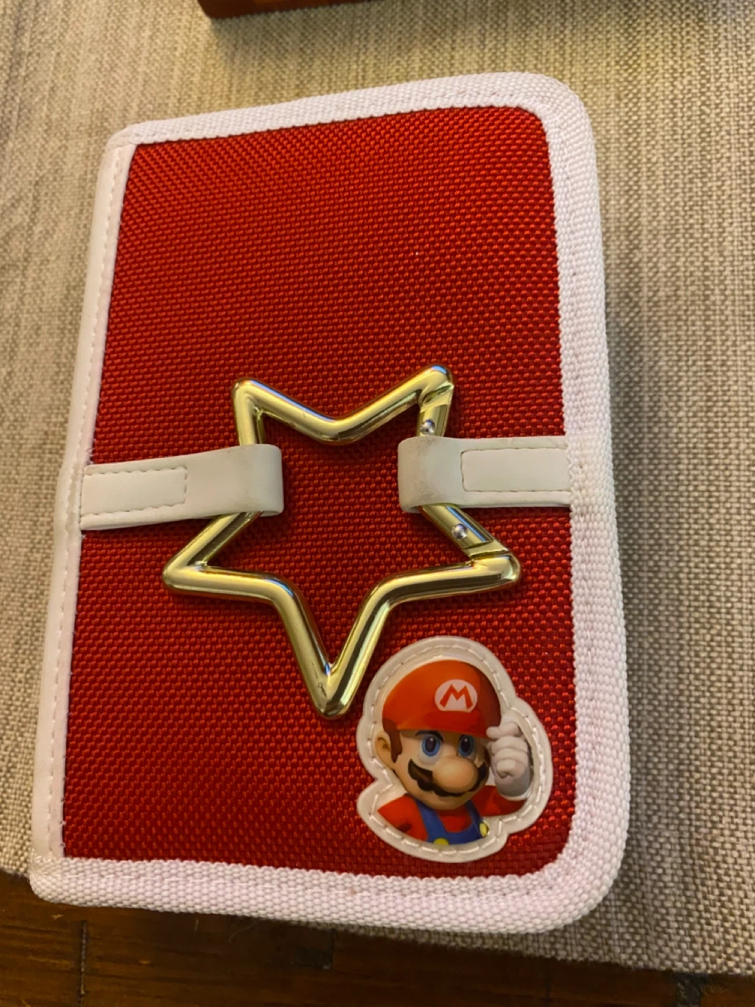 Nintendo Mario Star Zipper Case