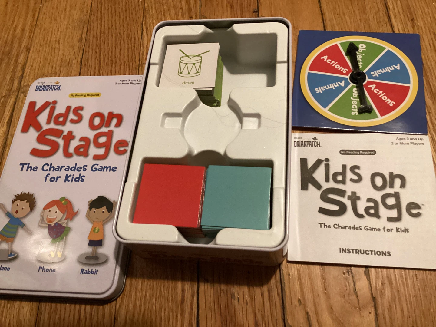 Briarpatch Kids on Stage The Charades Game for Kids