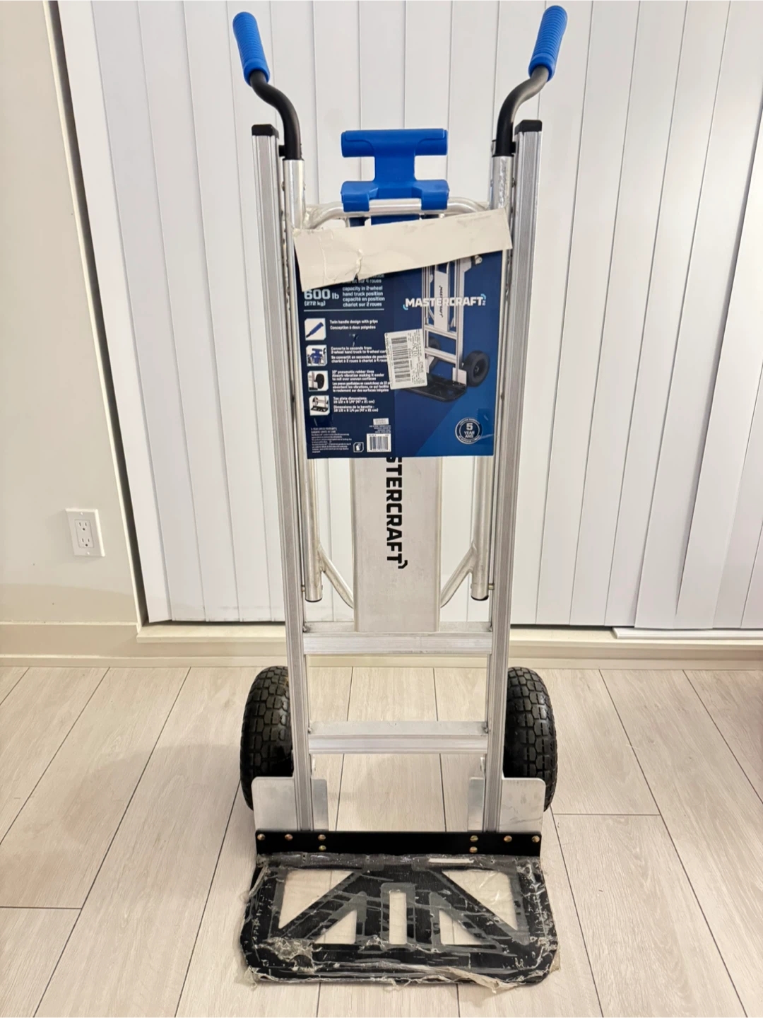 MASTER CRAFT ALUMINUM HAND TRUCK