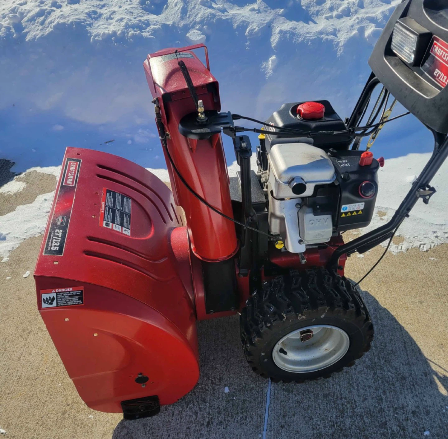 Commercial Craftsman Snowblower - photo 2