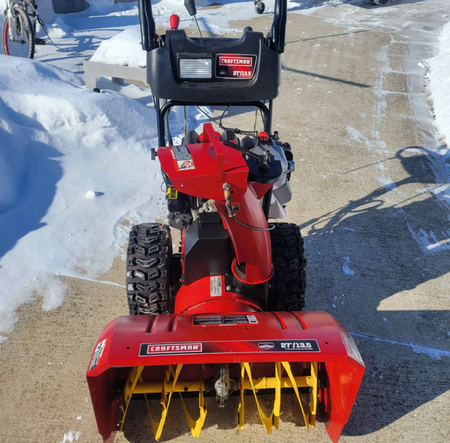 Commercial Craftsman Snowblower - photo 4