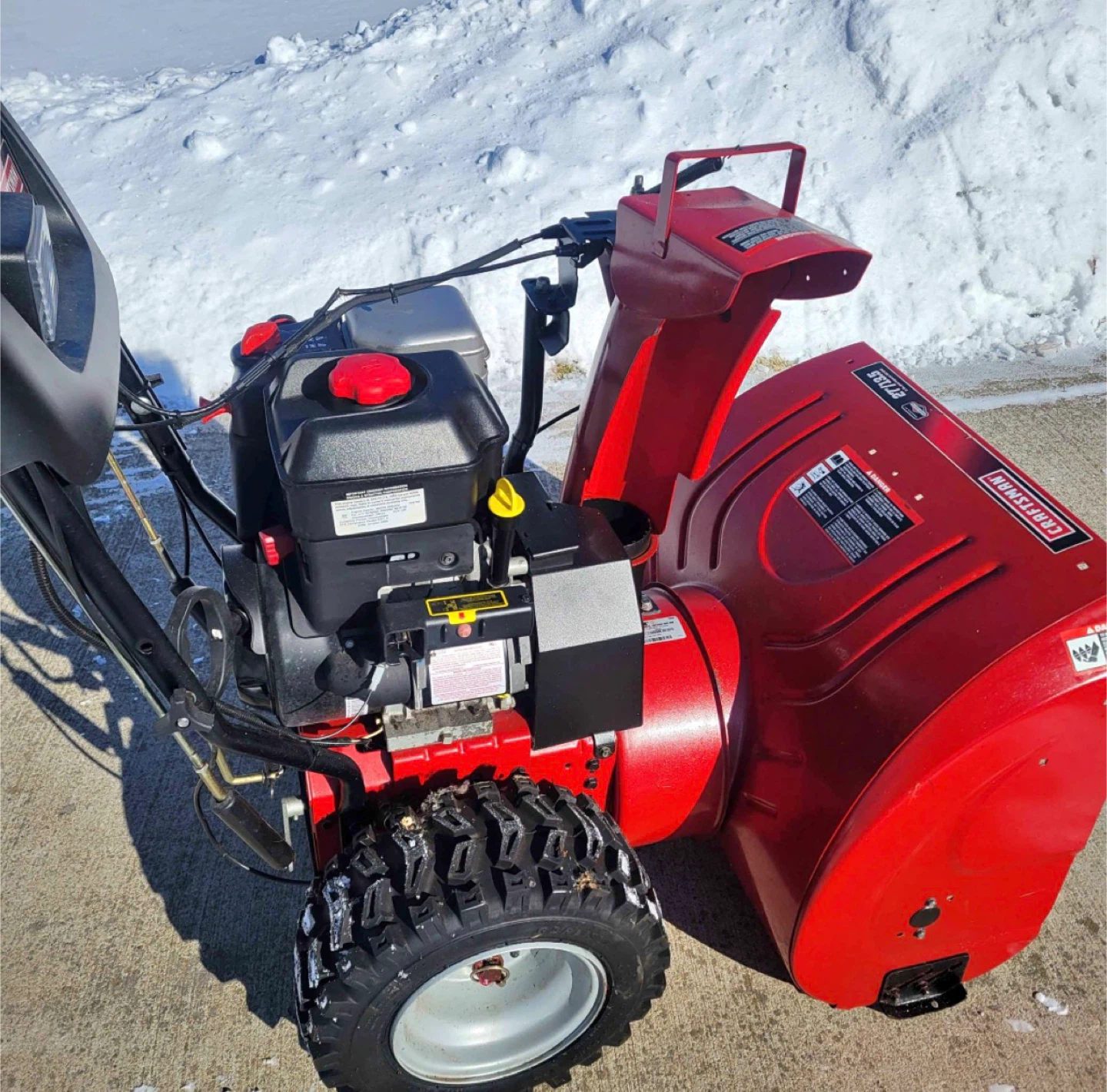 Commercial Craftsman Snowblower