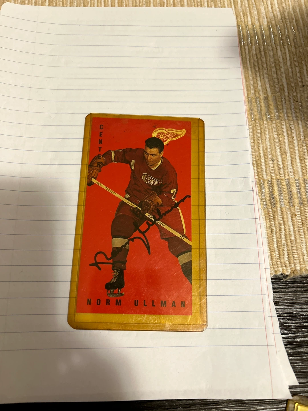 Norm Ullman & Jean Beliveau Hockey Cards - photo 3