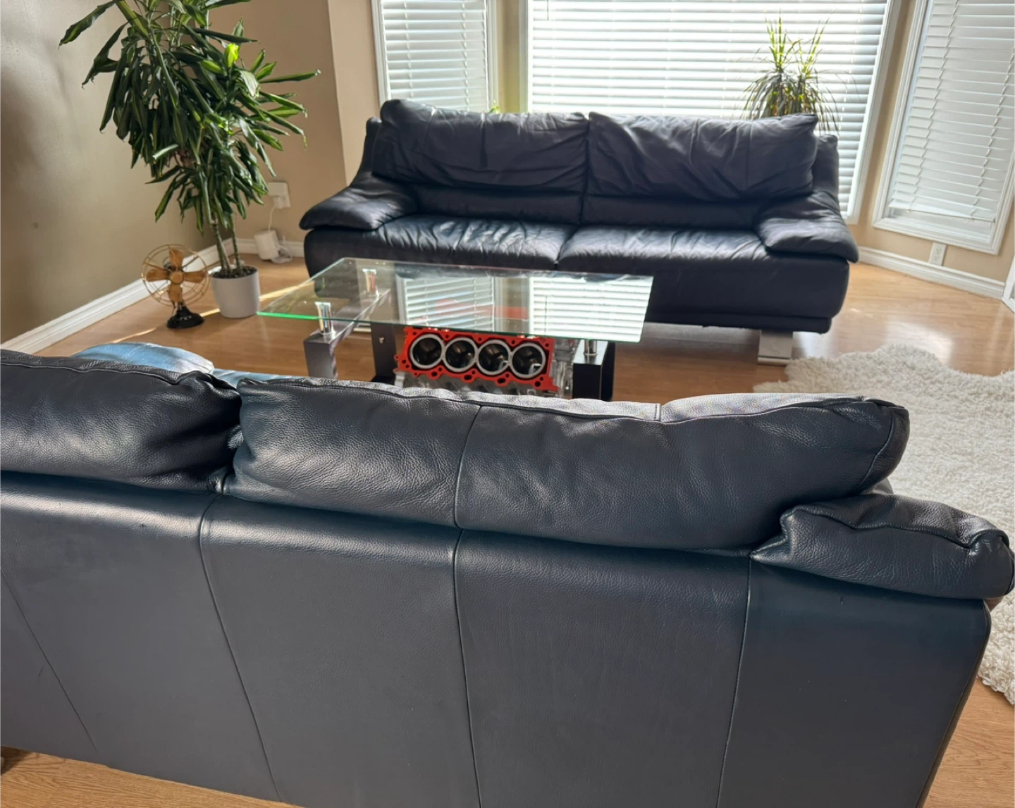 Premium ITALSOFA Leather Sofa Set - photo 3