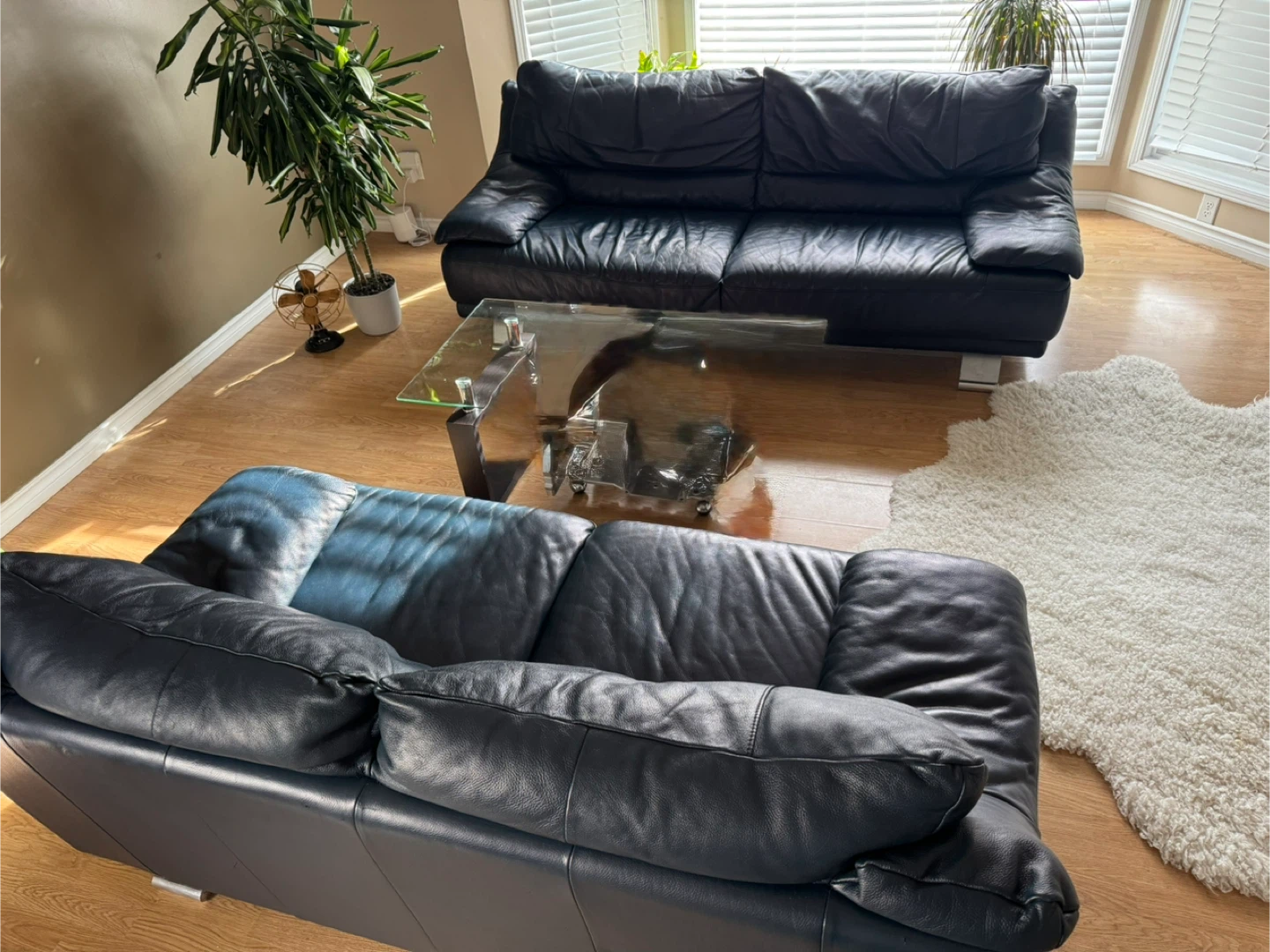 Premium ITALSOFA Leather Sofa Set - photo 2
