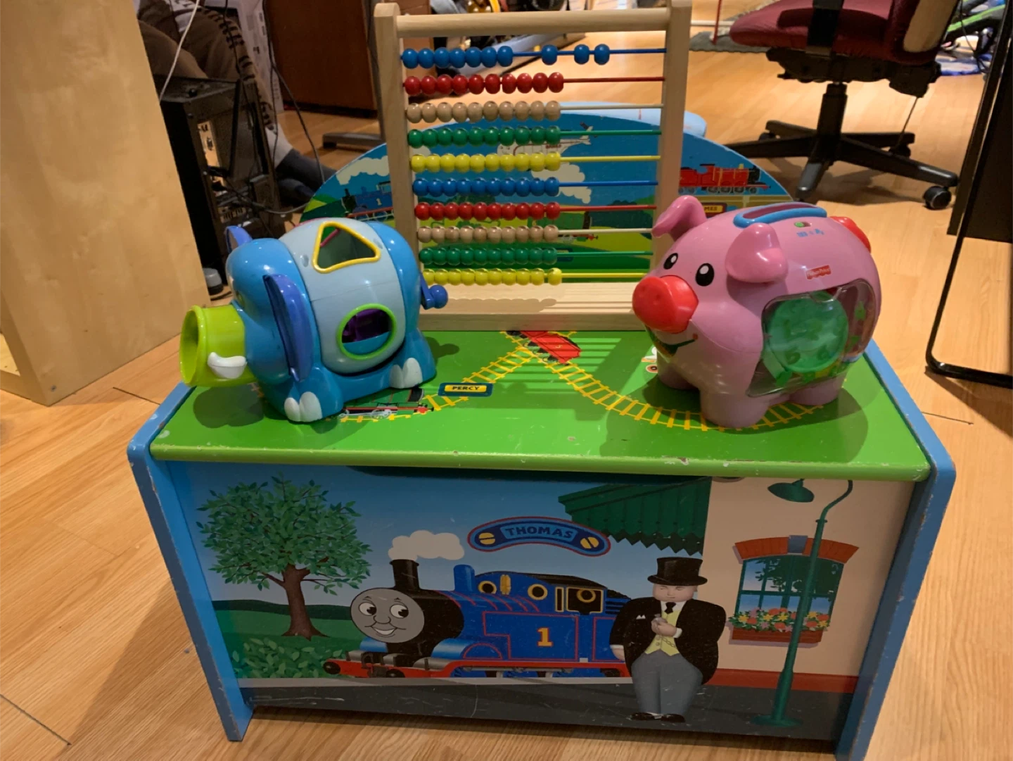 Thomas the Tank Engine Toy Box with preschool toys - photo 3