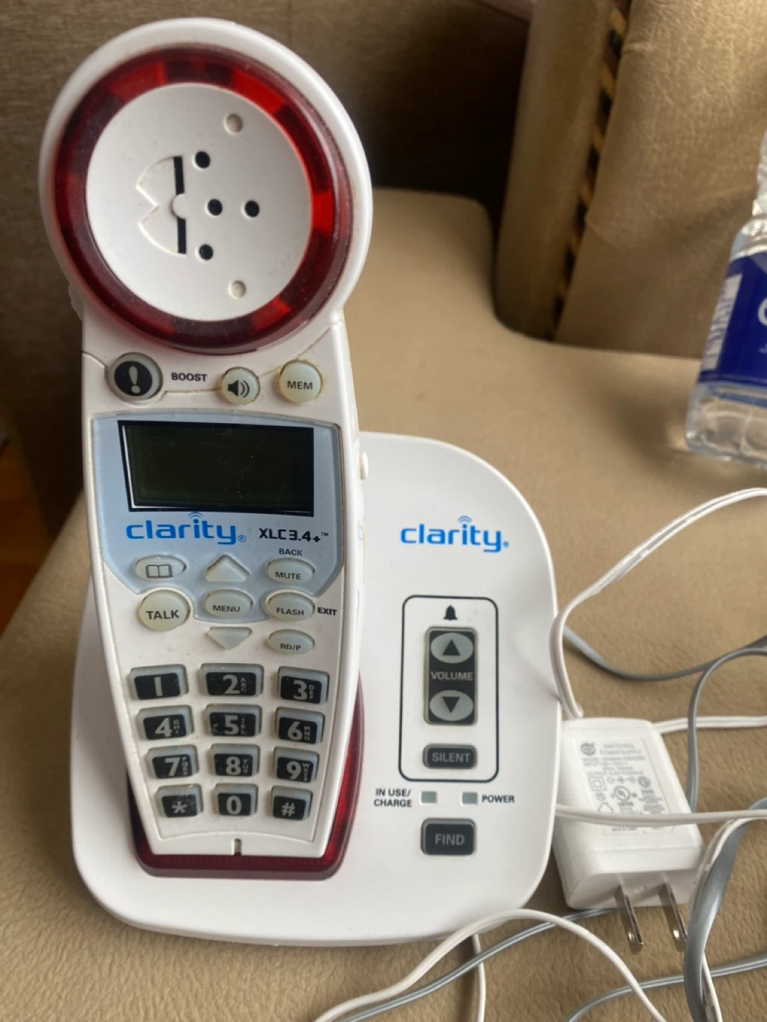 Clarity XLC3.4+ Amplified Cordless Phone with Ringer