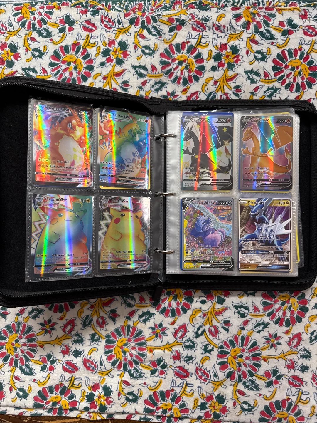 Pokemon Trading Card Binder + Random Pokemon Cards - photo 2