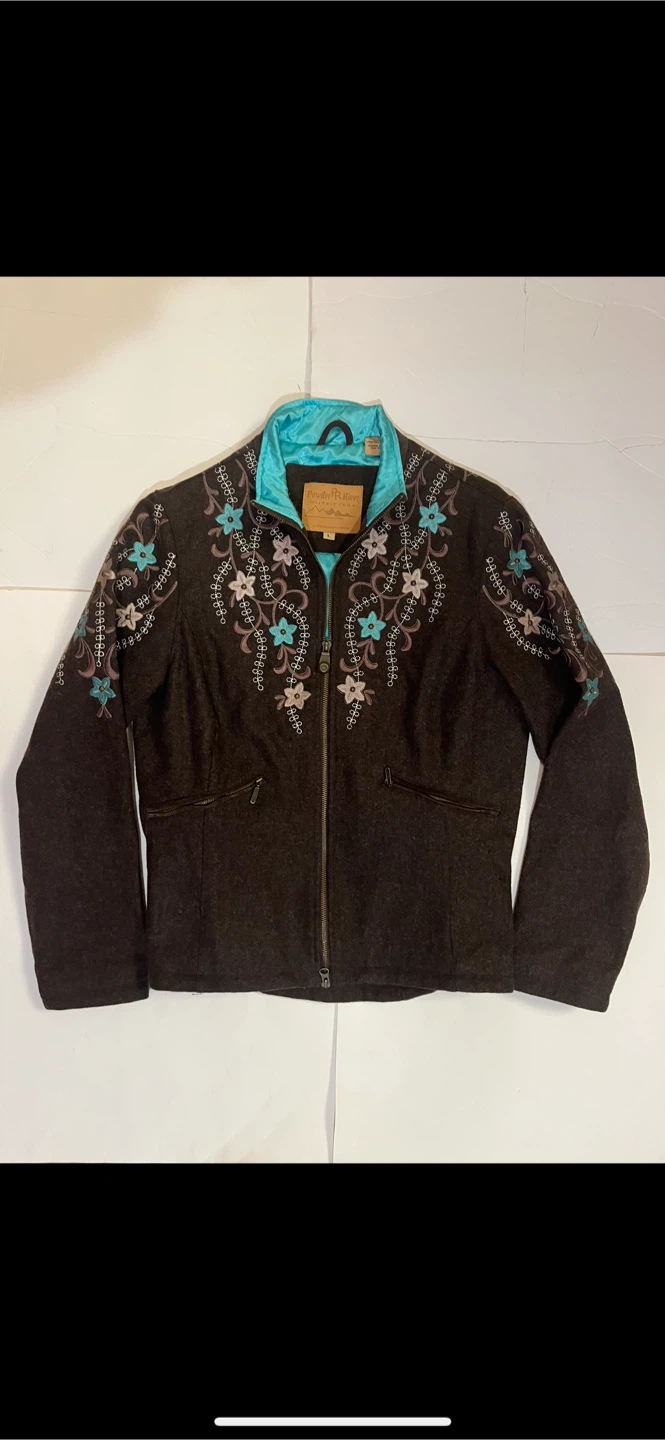 Powder River Embroidered Jacket - Size L