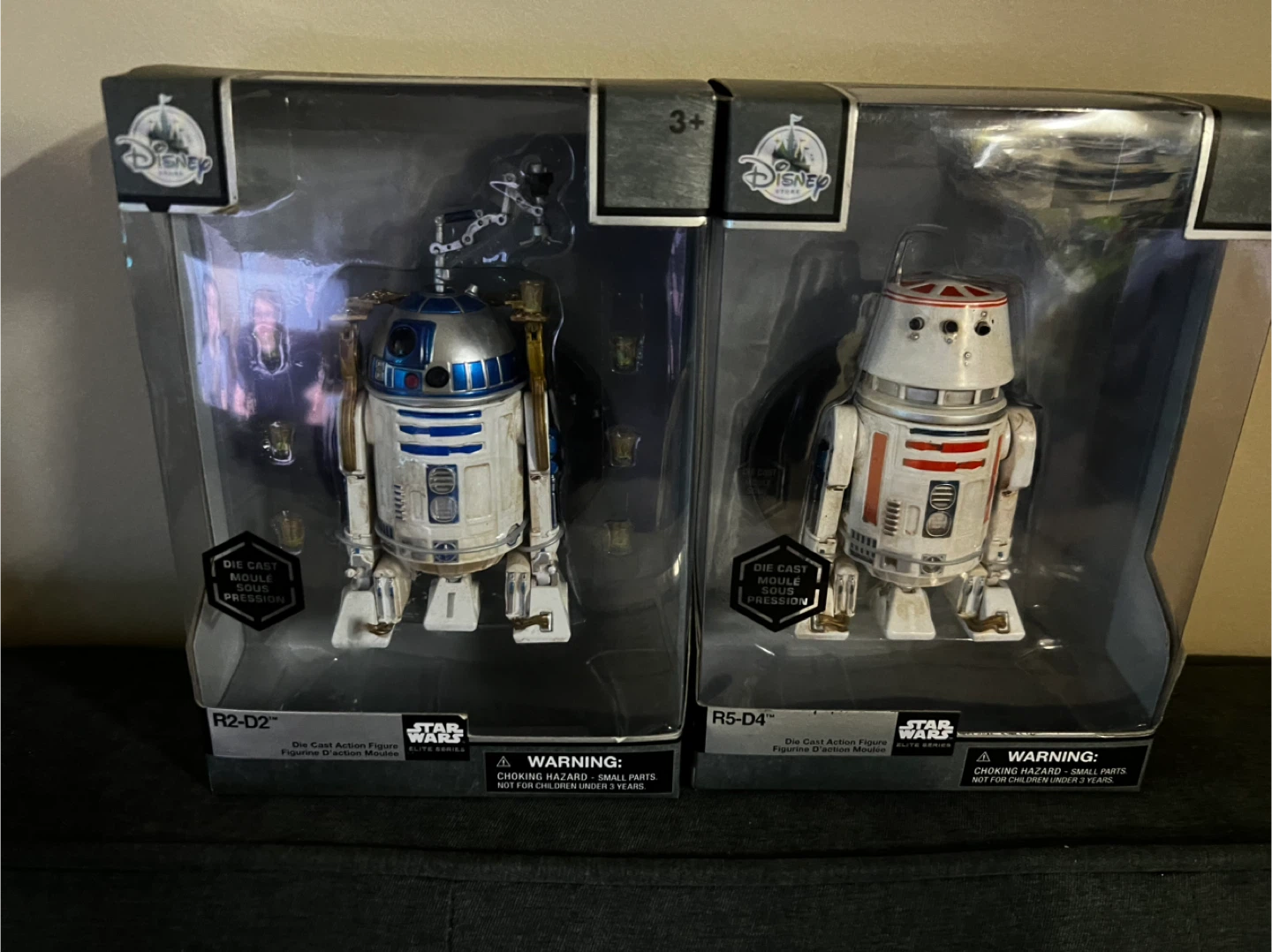 Star Wars R2-D2 and R5-D4 Die Cast Action Figures - photo 2