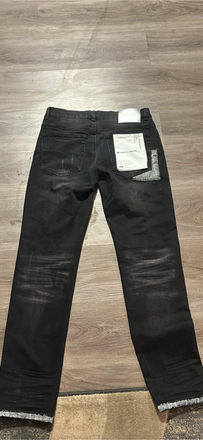 Purple Brand Black Distressed Jeans - photo 2