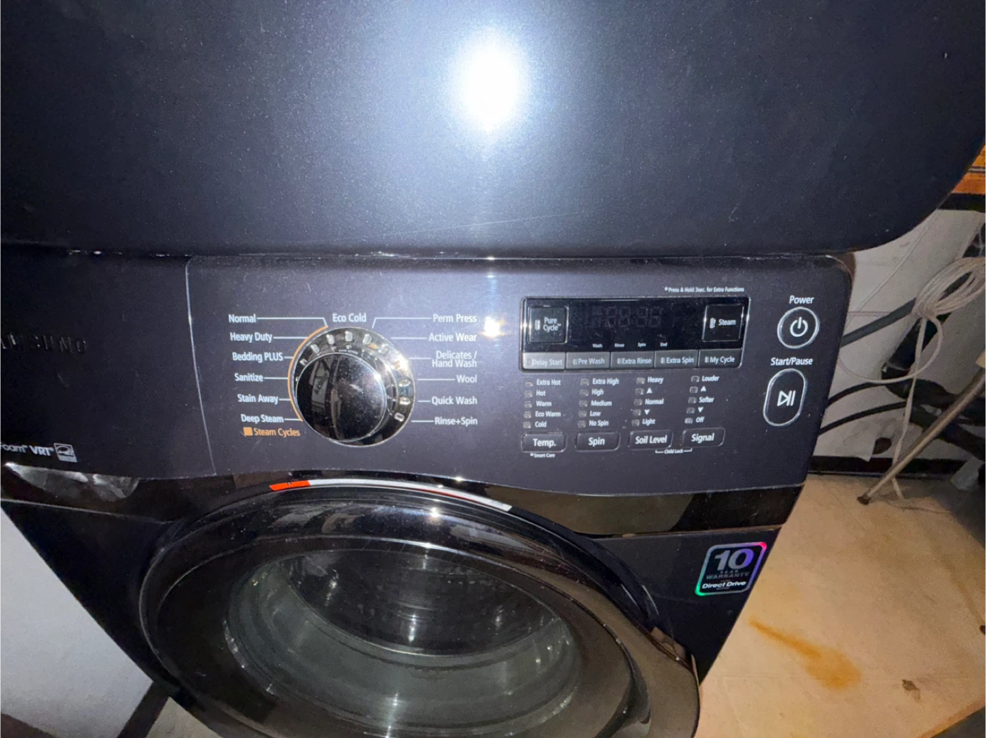 Samsung Front Load Washer and Dryer Set - photo 2