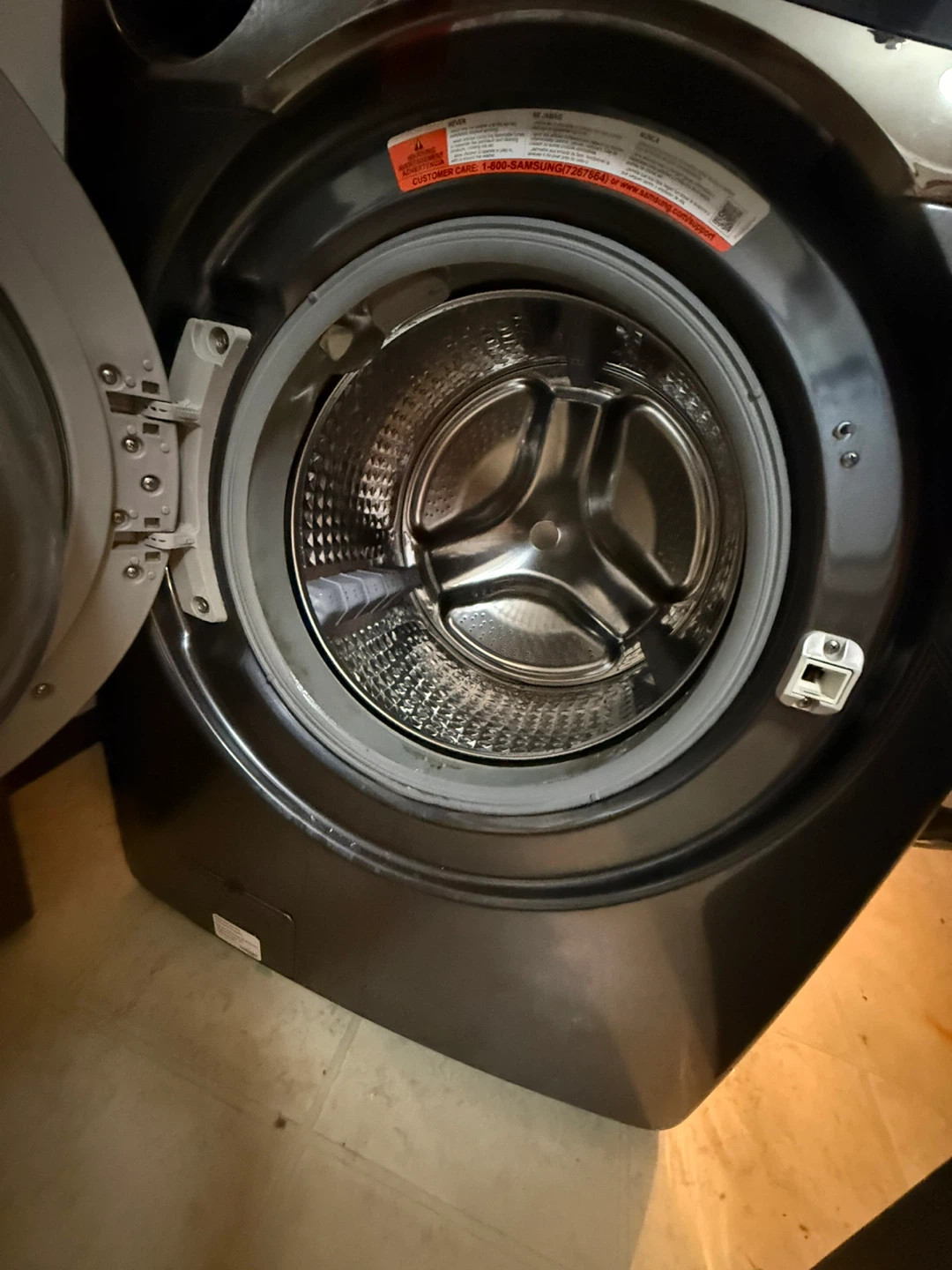 Samsung Front Load Washer and Dryer Set - photo 4