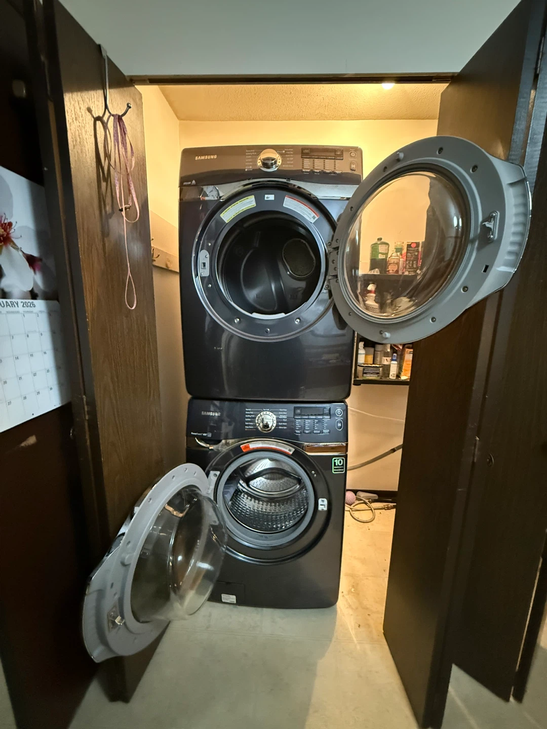 Samsung Front Load Washer and Dryer Set - photo 3