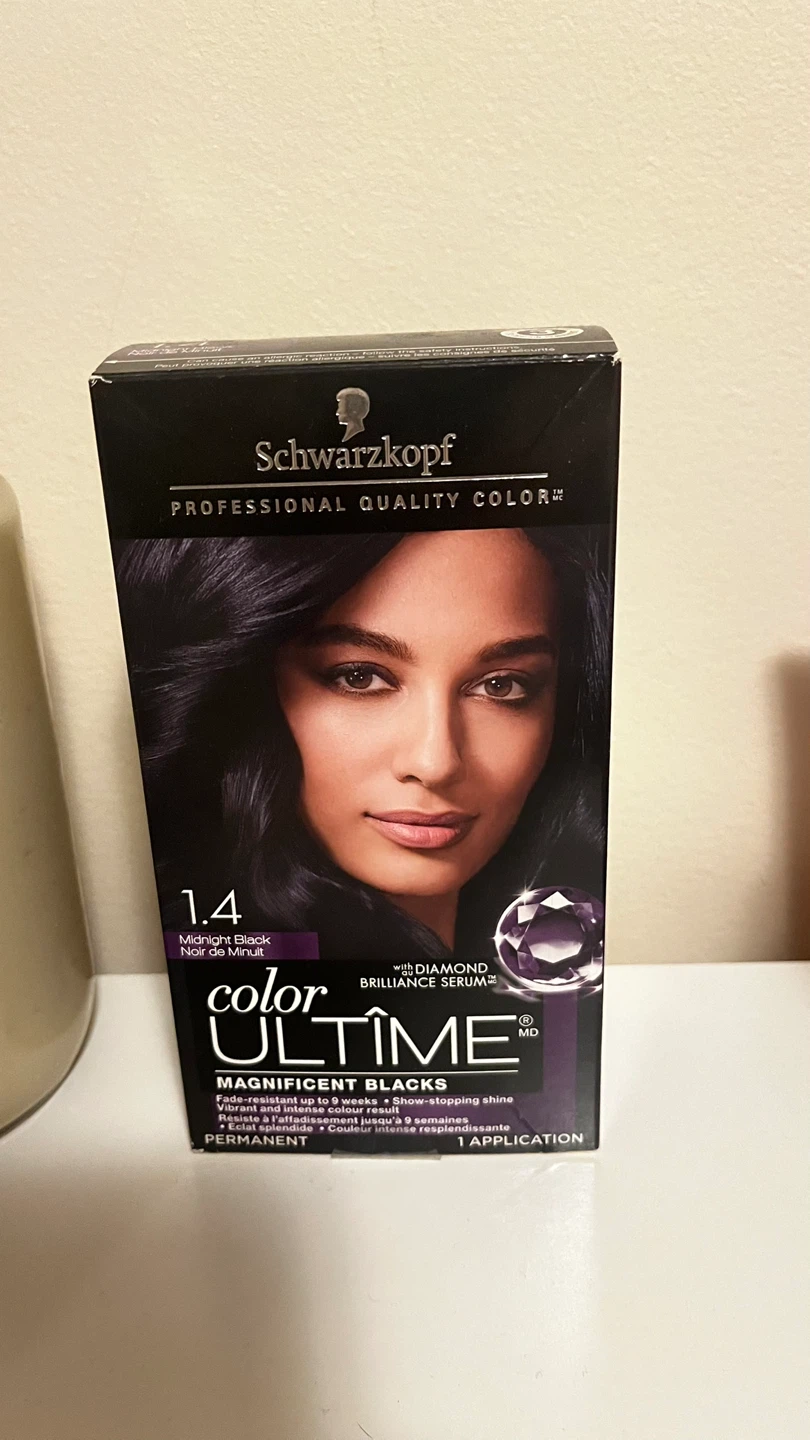 Midnight Black Hair Dye 🏆 AS-IS