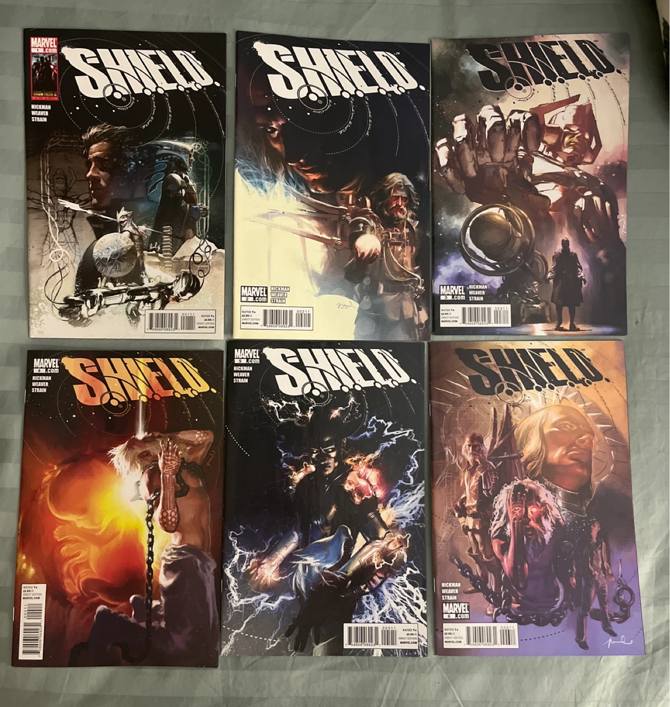S.H.I.E.L.D. Comic Book Lot - 6 Issues