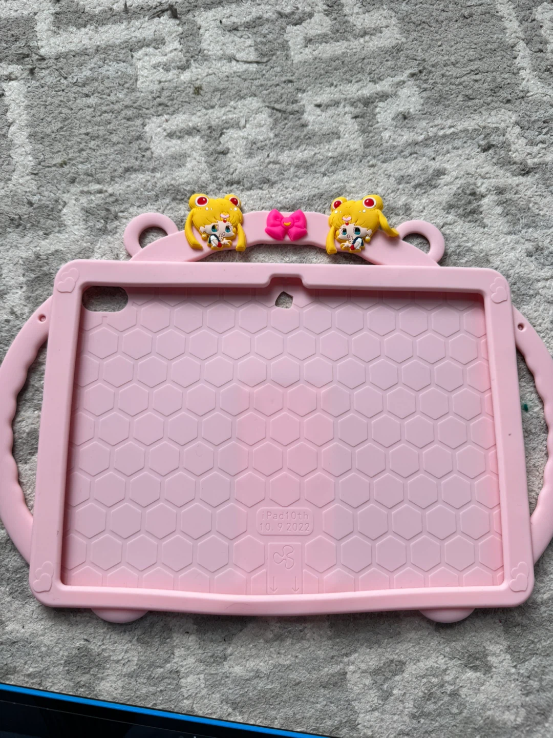 Pink Cartoon Tablet Case with Stand and Handle - photo 5