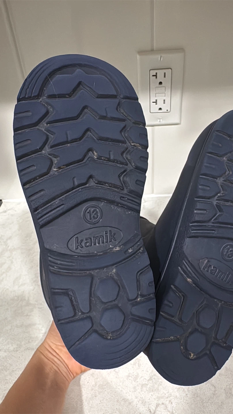 Kamik Navy Blue Rain Boots Size 13 - photo 4