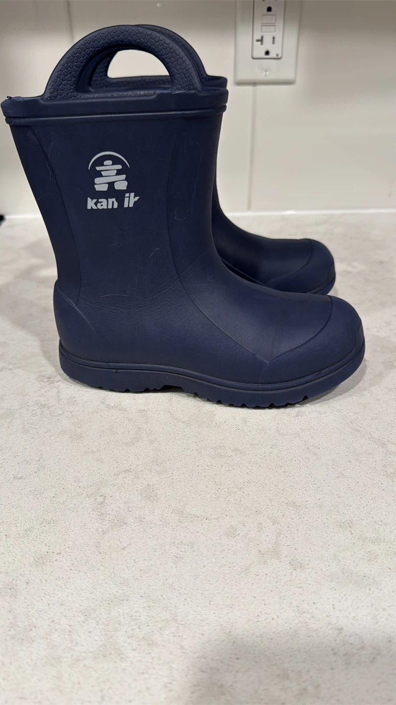 Kamik Navy Blue Rain Boots Size 13 - photo 3