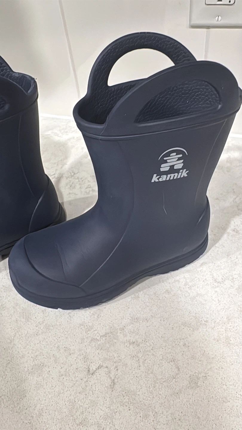 Kamik Navy Blue Rain Boots Size 13 - photo 2
