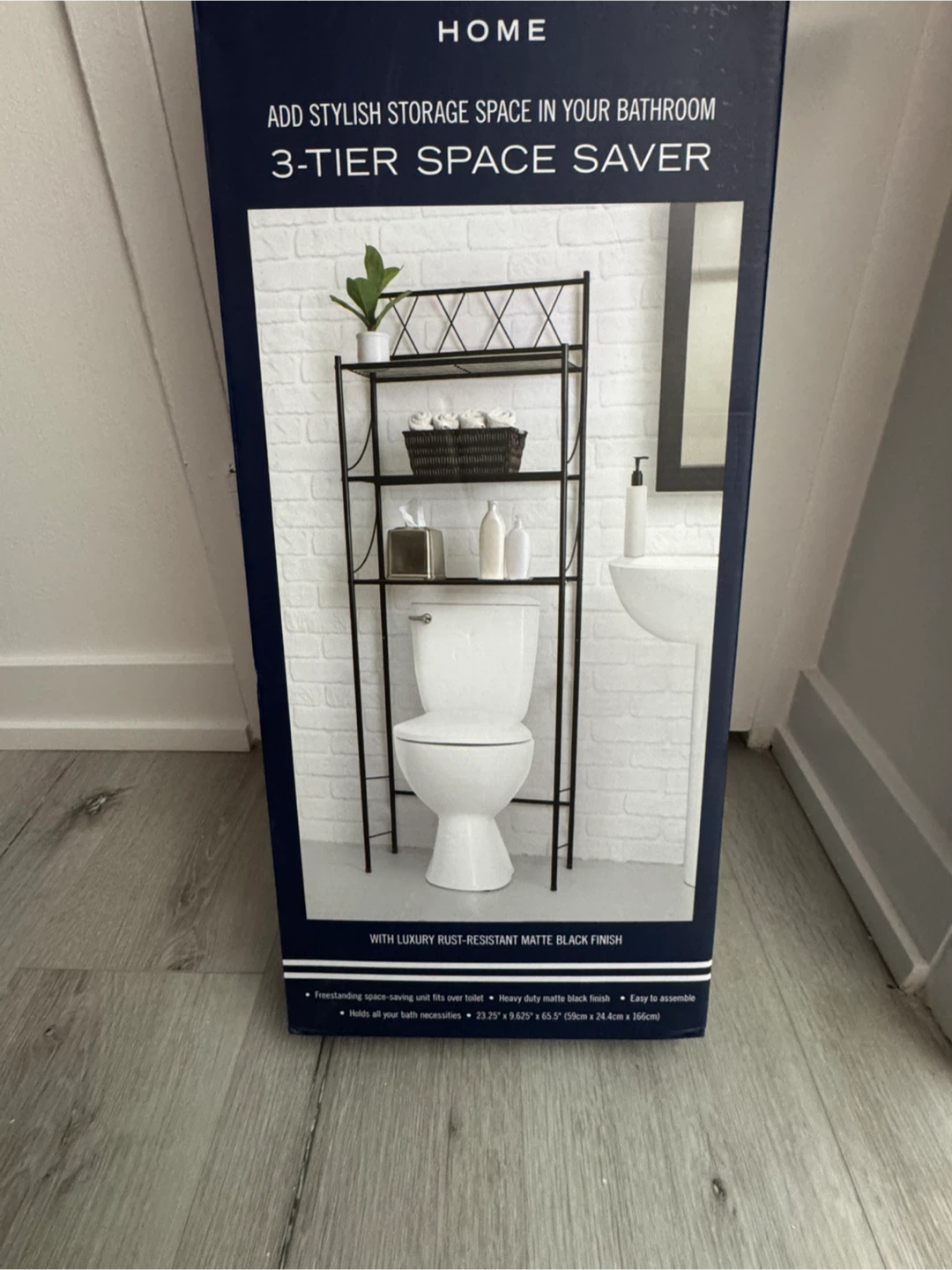 Over the toilet shelf - photo 3