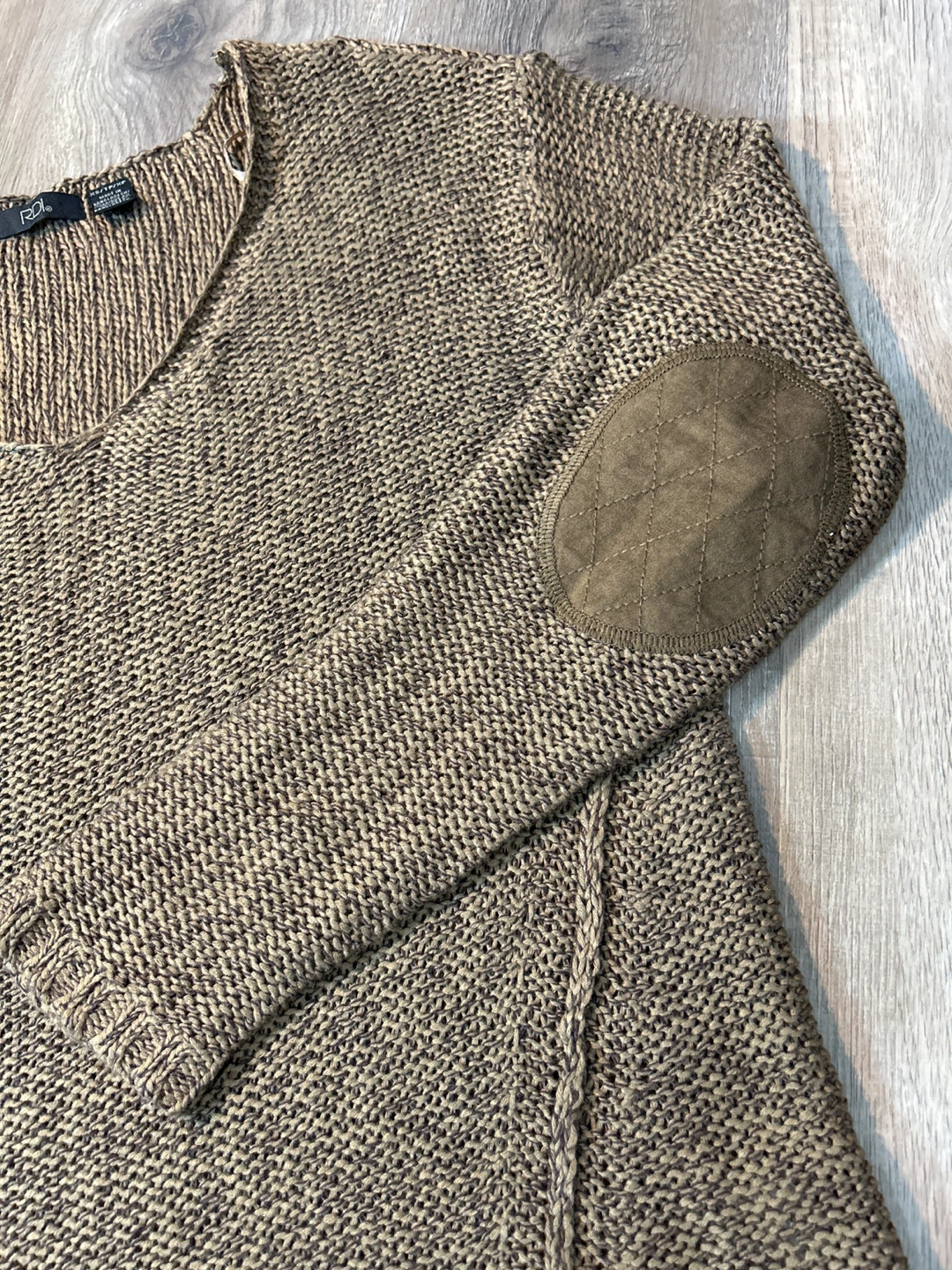RDi knit sweater with elbow patches XS/TP/XP - photo 3