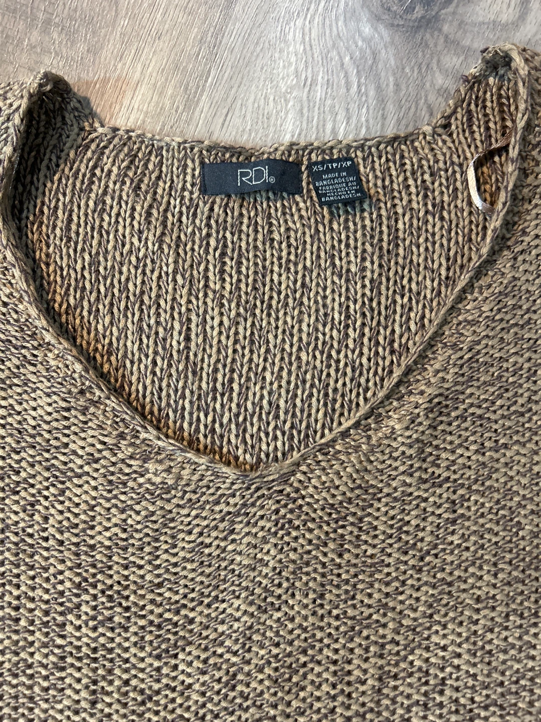 RDi knit sweater with elbow patches XS/TP/XP - photo 2