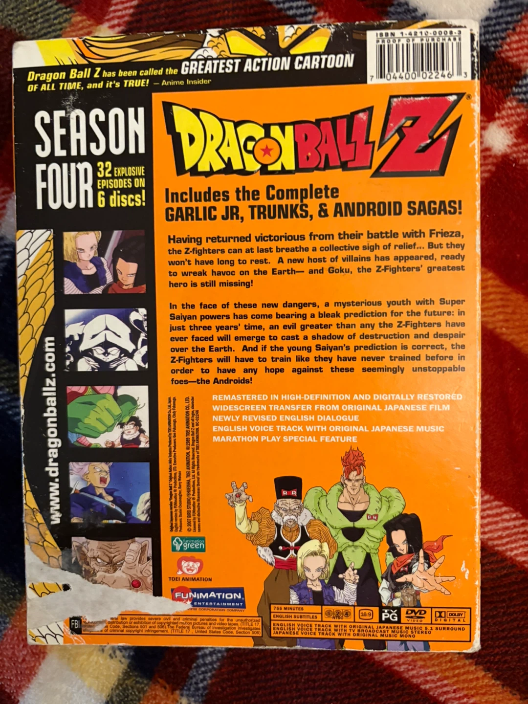 Dragon Ball Z Season 4 DVD Set 🏆 - photo 2