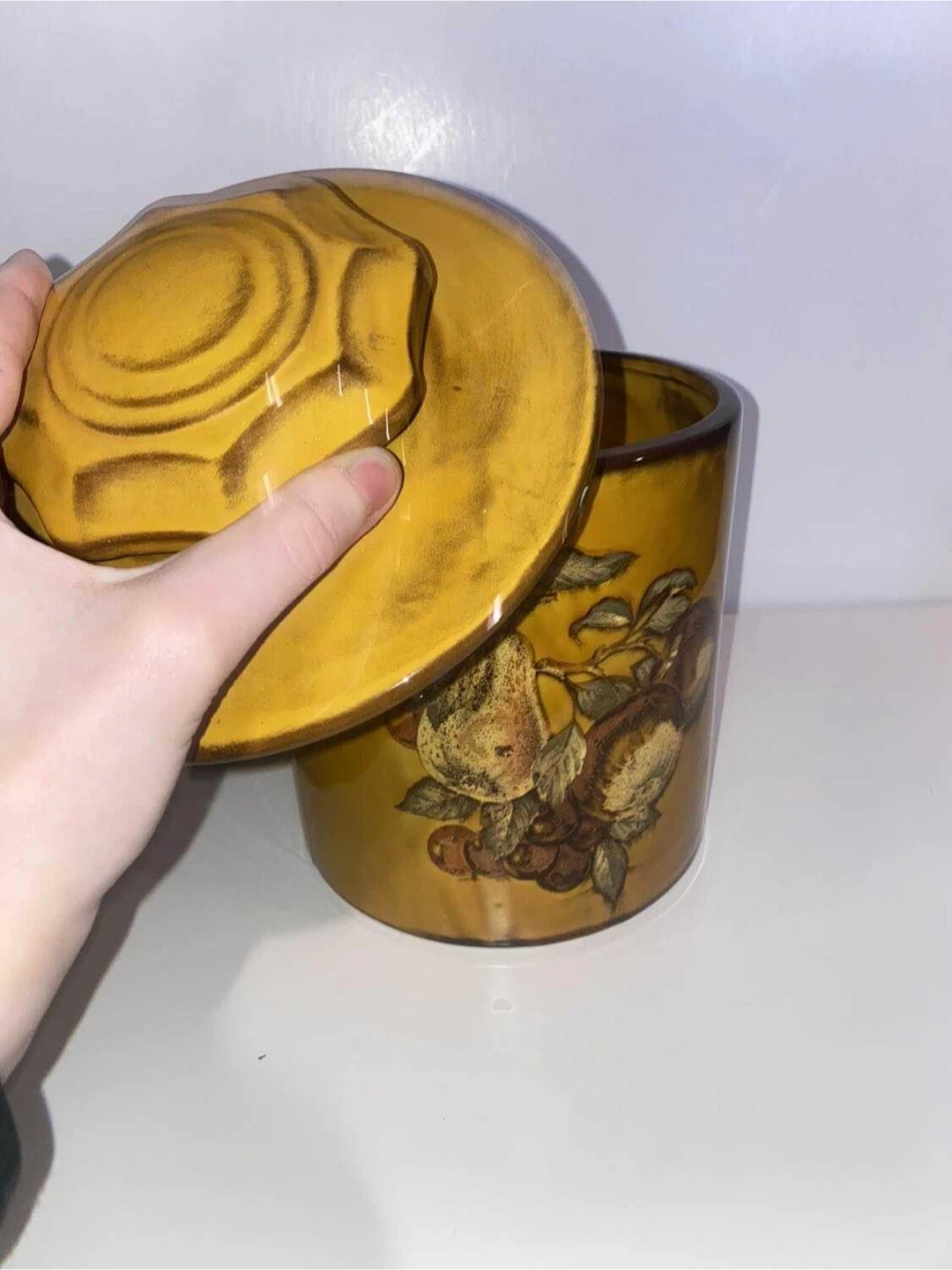 Large Vintage Canister - photo 4