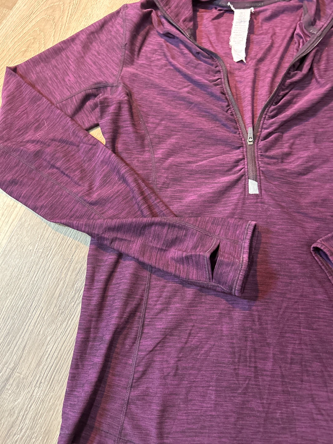 New Balance Women's Purple Athletic Quarter Zip Pullover - photo 3