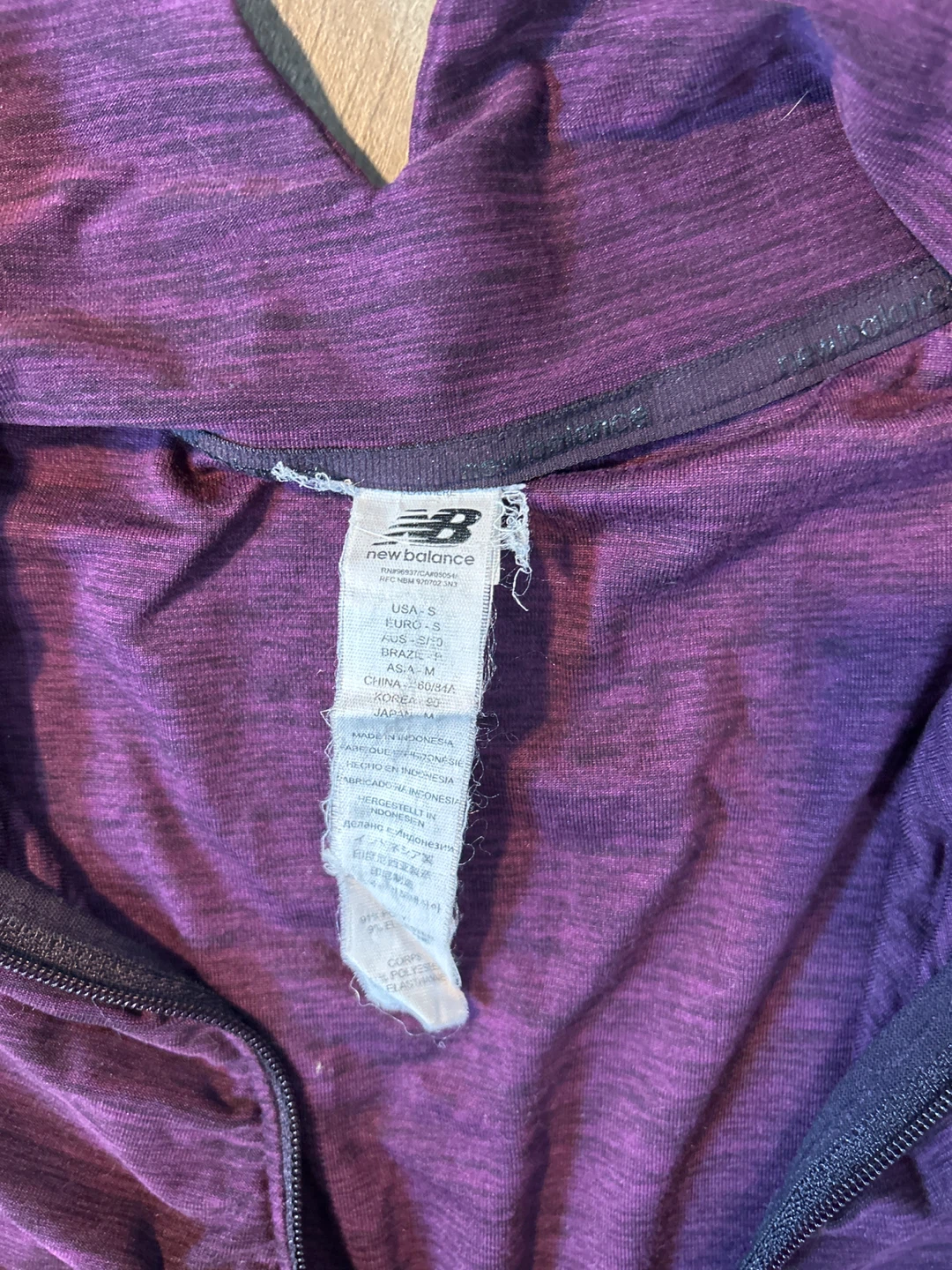 New Balance Women's Purple Athletic Quarter Zip Pullover - photo 2