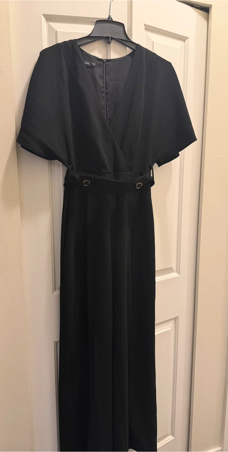 Black Jumpsuit with Belt - photo 5