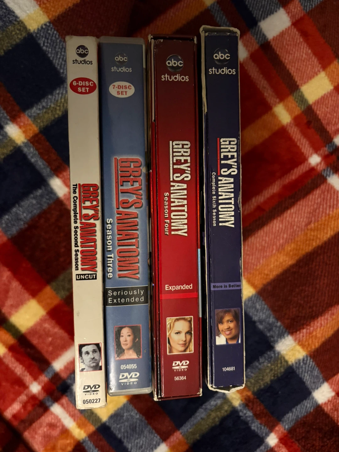 Grey's Anatomy Complete Seasons 2, 3, 4, 6 DVD Sets 🏆