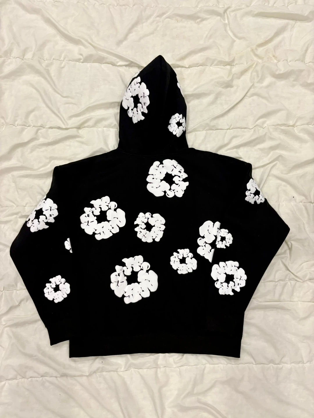 Denim Tears Black Cotton Hoodie 1:1 - photo 2