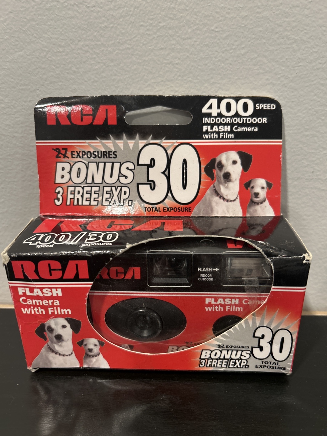RCA 400 Speed Indoor/Outdoor Flash Camera with 30 Exposures