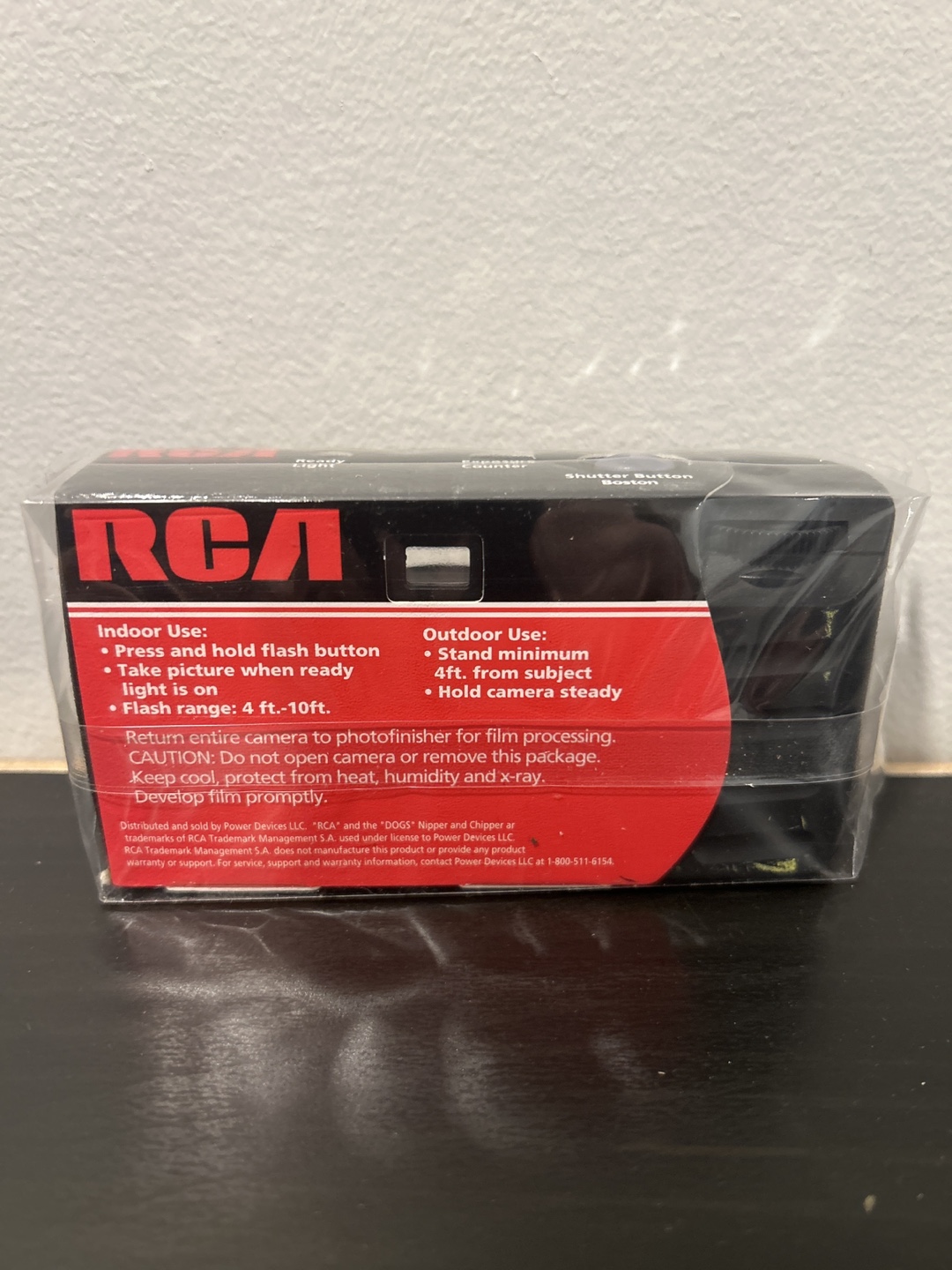RCA 400 Speed Indoor/Outdoor Flash Camera with 30 Exposures - photo 4