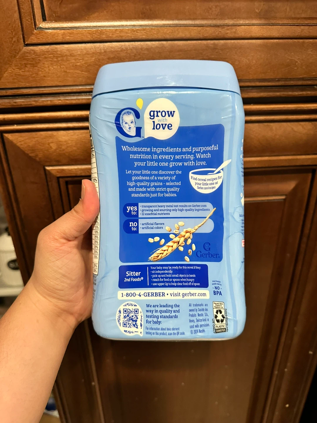 Gerber Multigrain Cereal, 16 oz 🏆 - photo 3