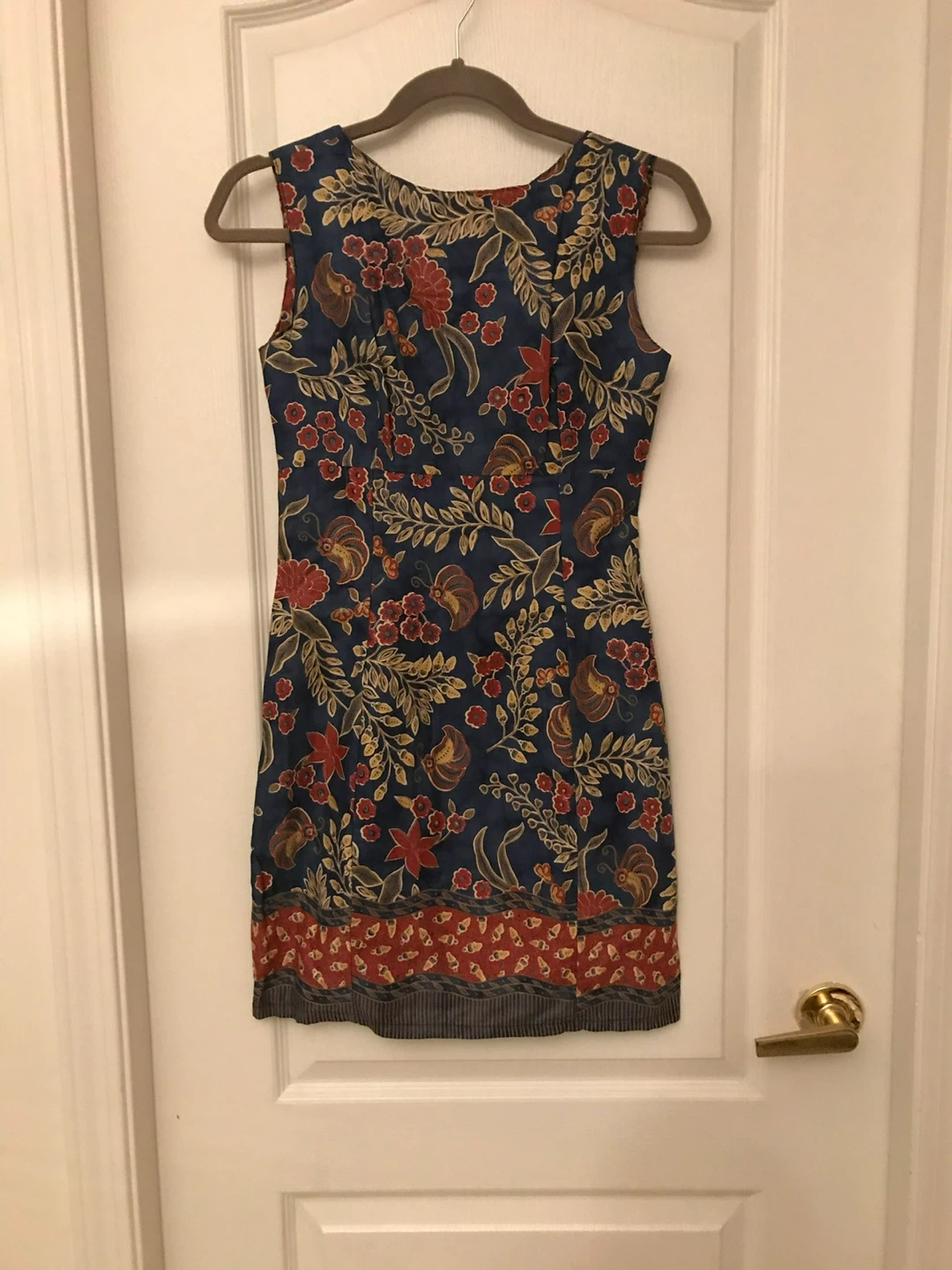 Sleeveless viscose mini Dress