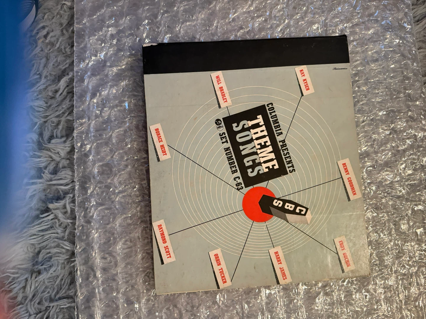 Columbia Presents Theme Songs Vinyl Record Set C-82