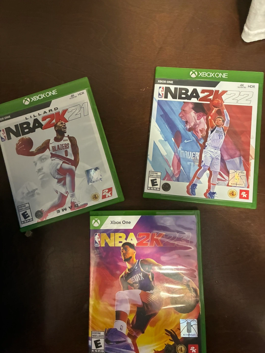 Xbox One NBA 2K21, 2K22, and 2K23 Games