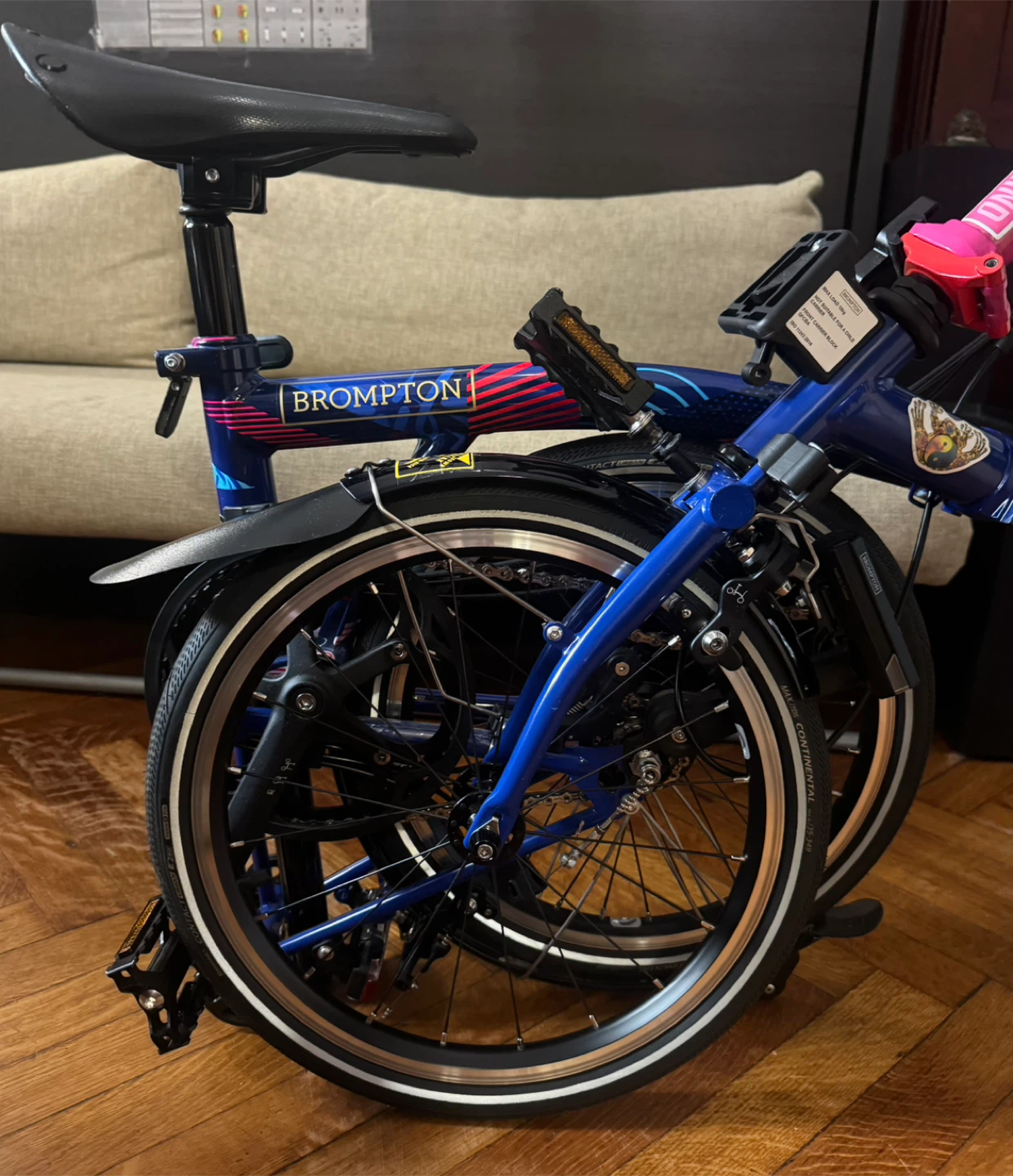 New Brompton Folding Bike - P Line 12 speed - photo 3