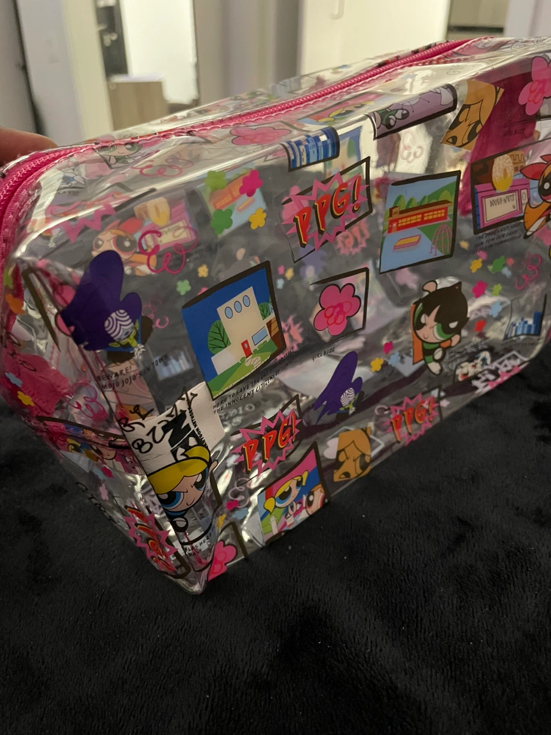 Power Puff Girls Printed Makeup Bag
