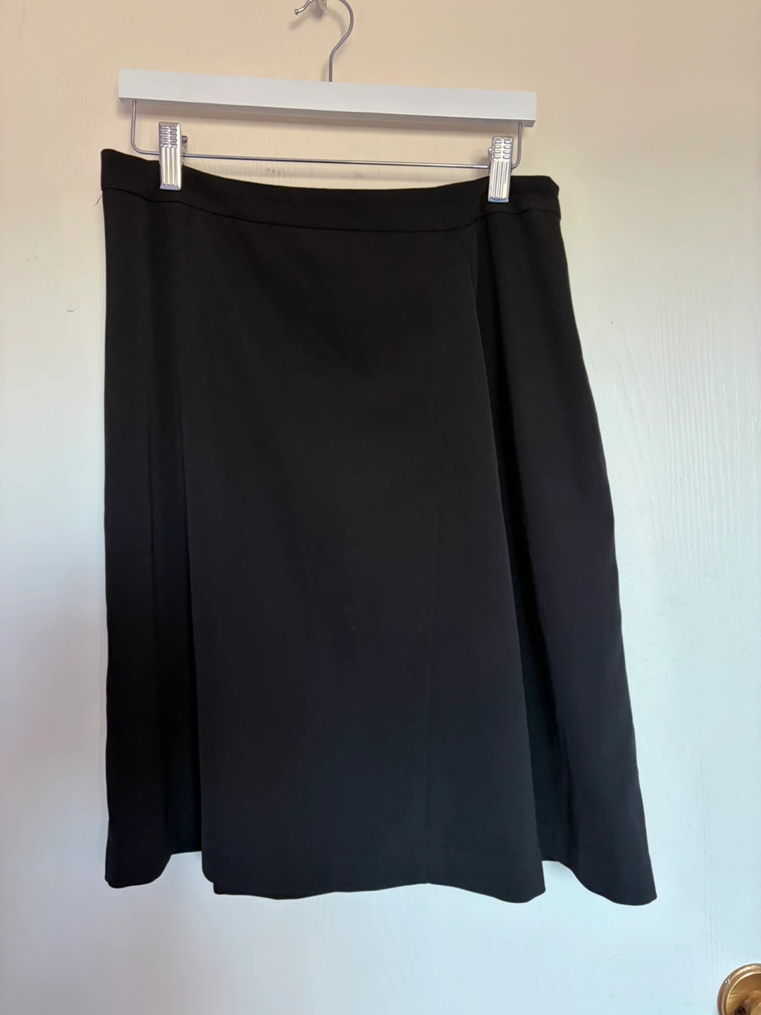Laura Petites Black A-Line Skirt Size 6 - photo 5