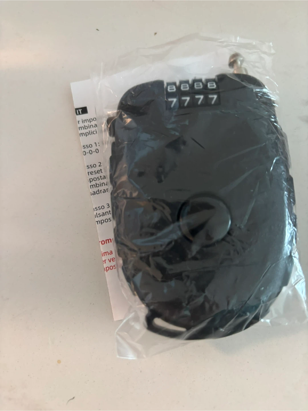 New Ski and snowboard Black combo  Cable Lock - photo 3