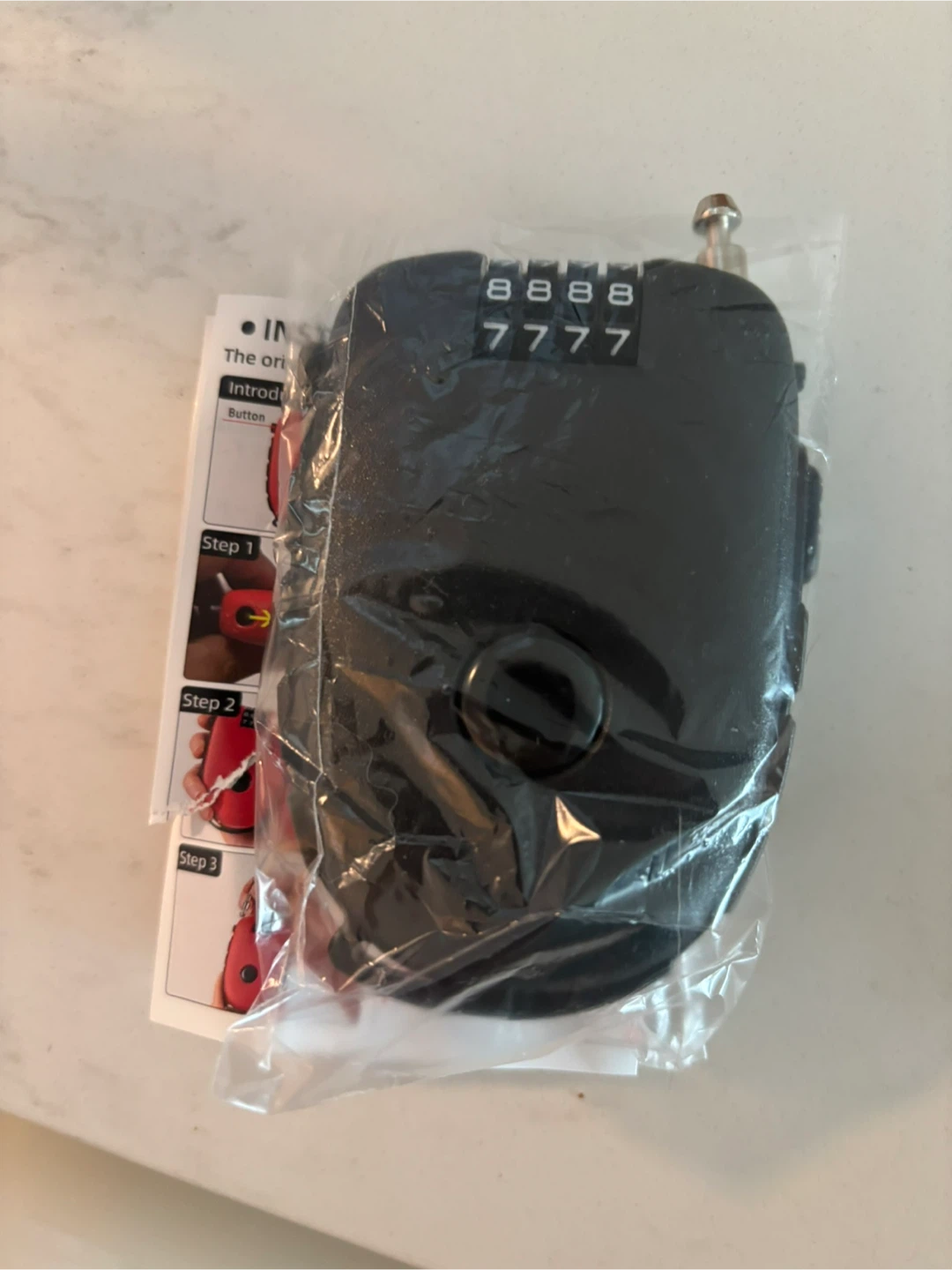 New Ski and snowboard Black combo  Cable Lock - photo 4