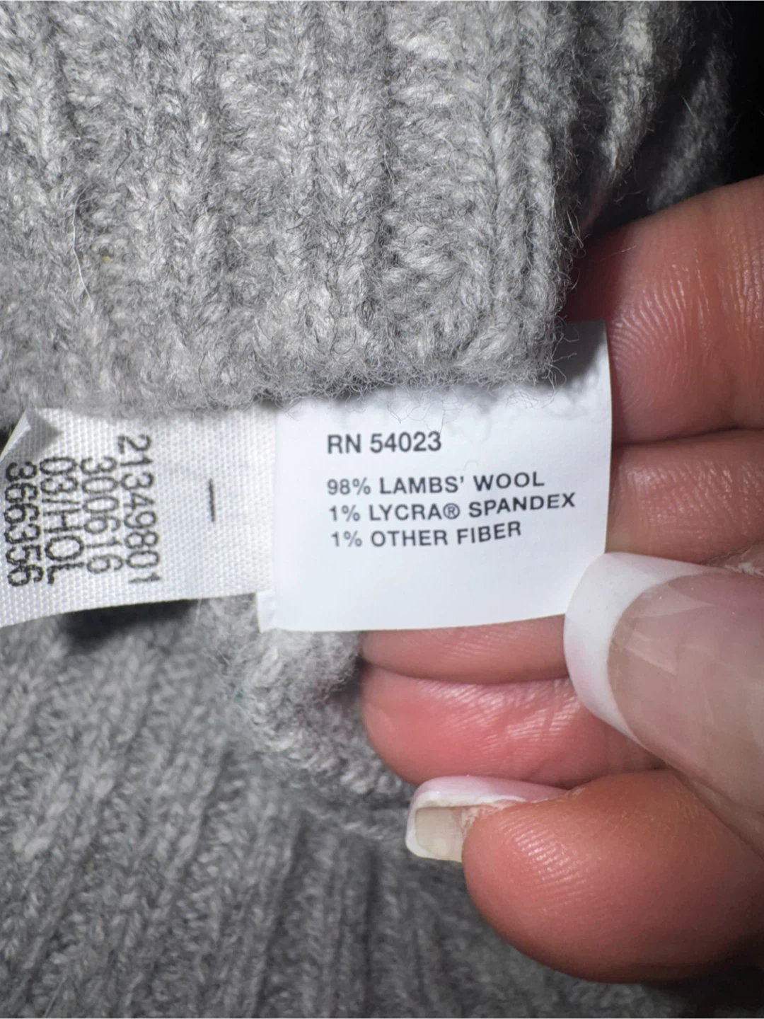 Gap Cable Knit Sweater Medium Grey 🏆 - photo 4