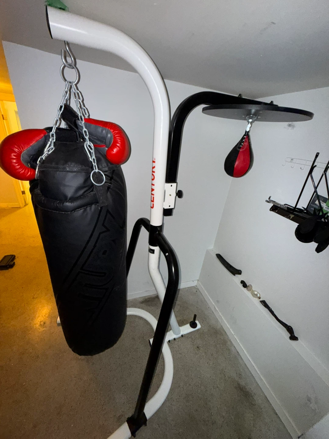 Century Boxing Stand with Punching Bag and Speed Bag - photo 5