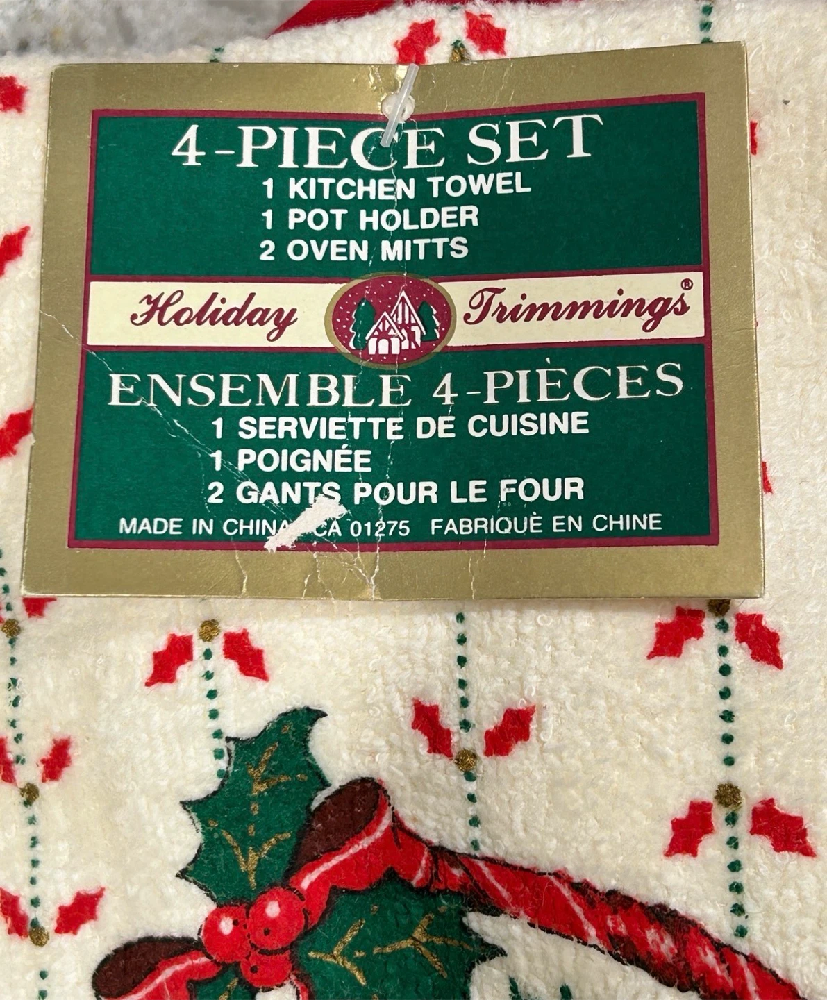 Holiday Trimmings 4-Piece Kitchen Set - photo 2